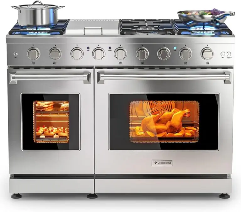 AAOBOSI 48 Inch Gas Range Review: Honest Pros & Cons 10 Image 1 of AAOBOSI 48 inch gas range review