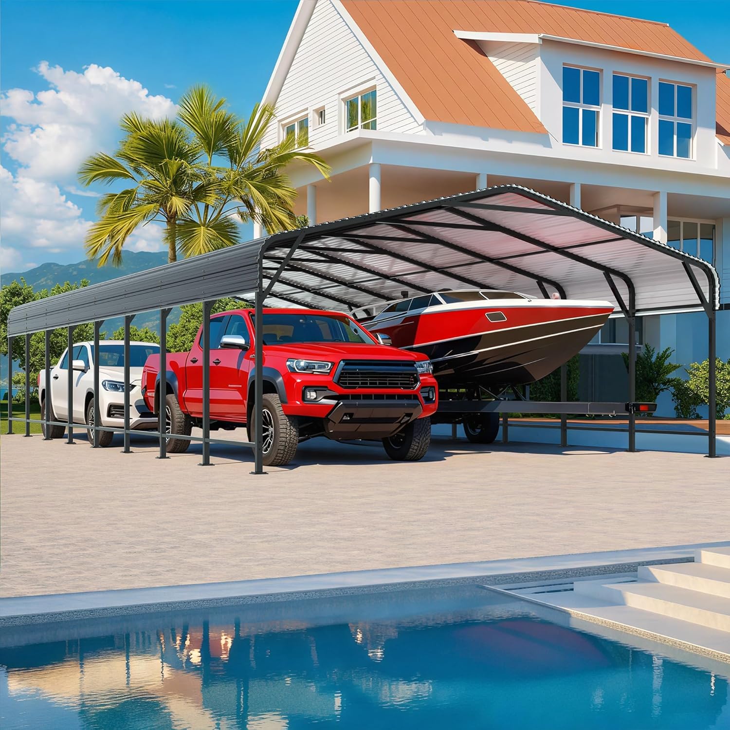 AirWire 20x40 FT Metal Carport review,AirWire carport review and rating,is AirWire carport worth buying,AirWire carport review pros cons,AirWire carport review honest opinion,AirWire metal carport review verdict unboxing — first impressions and build quality assessment