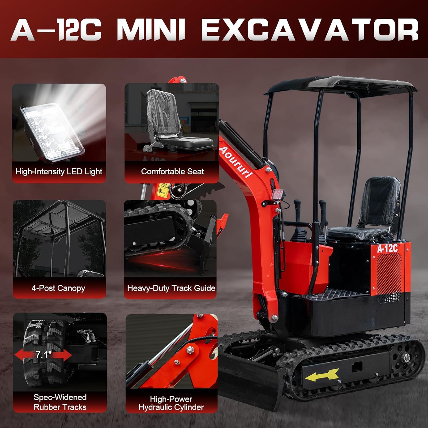 Aoururl 1.4 Ton Mini Excavator Review: Honest Pros & Cons 4 Aoururl 1.4 ton mini excavator review,Aoururl 1.4 ton mini excavator review and rating,is Aoururl 1.4 ton mini excavator worth buying,Aoururl 1.4 ton mini excavator review pros cons,Aoururl 1.4 ton mini excavator review honest opinion,Aoururl 1.4 ton mini excavator review verdict performance test results