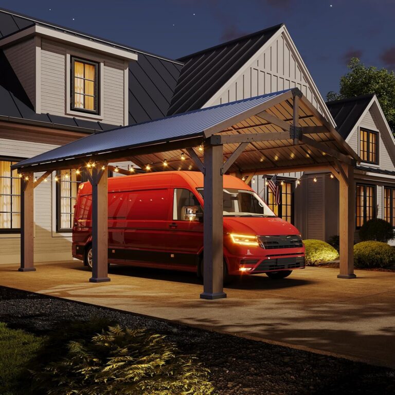 Aoxun Carport Review: Honest Pros & Cons for Your Vehicle 24 Image 1 of Aoxun carport review