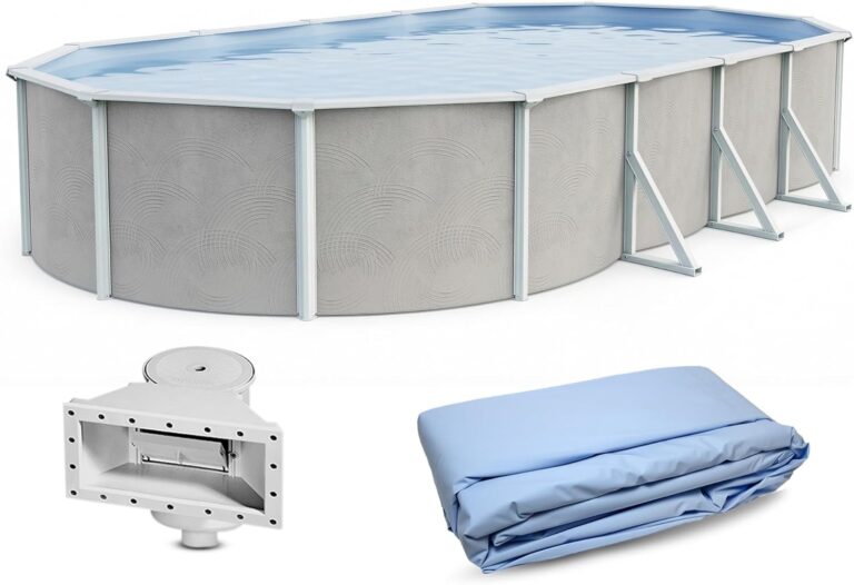 Blue Wave Belize 12x24-ft Oval Pool Honest Review: Pros & Cons 1 Image 1 of Blue Wave Belize 12x24-ft oval pool review