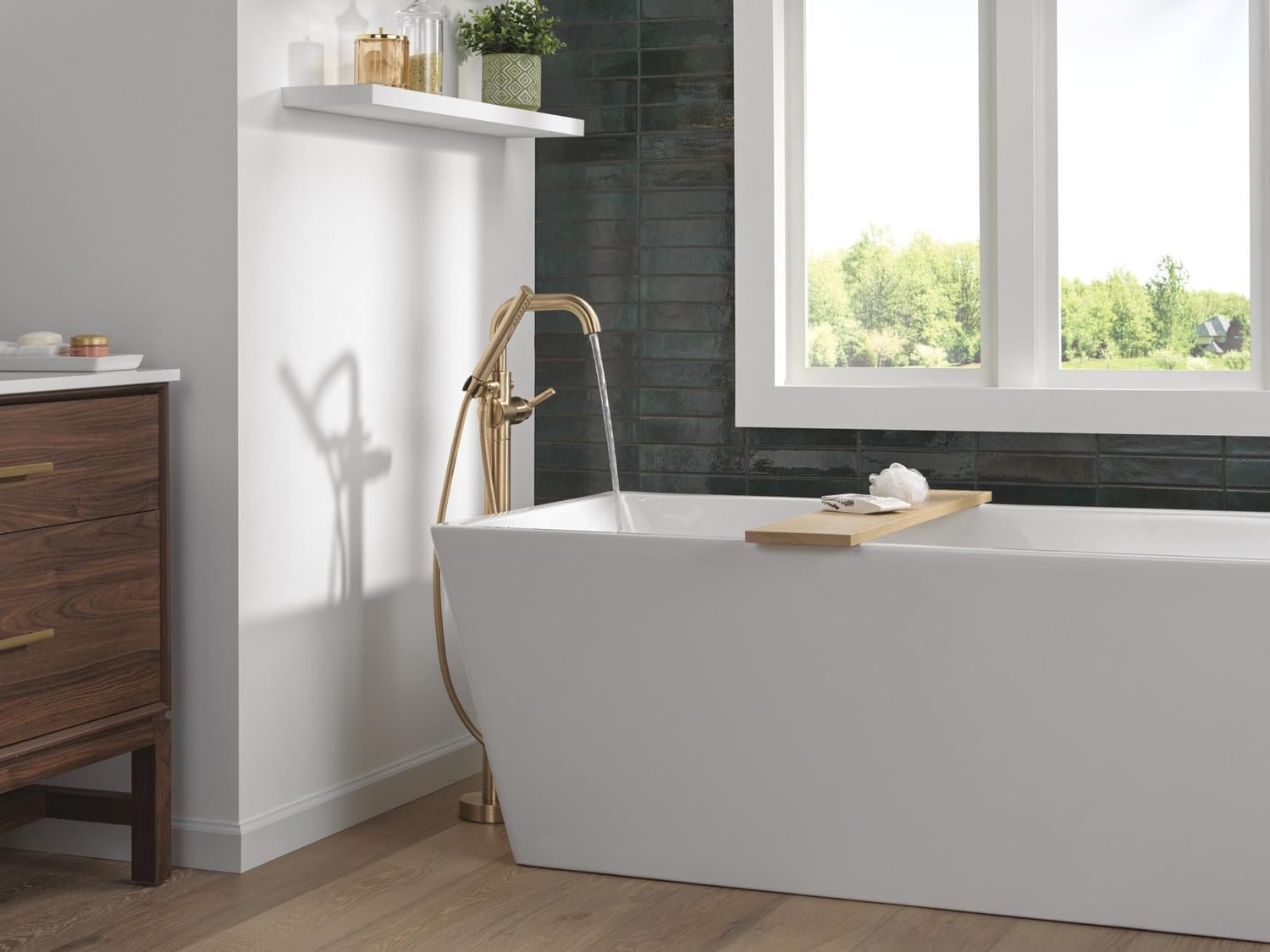 Delta Trinsic floor mount tub filler review,Delta Trinsic tub filler review and rating,is Delta Trinsic floor mount tub filler worth buying,Delta Trinsic tub filler review pros cons,Delta Trinsic tub filler honest opinion,Delta Trinsic tub filler review verdict setup process and initial configuration