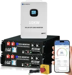 Image 1 of ECO-WORTHY 10000W power station review