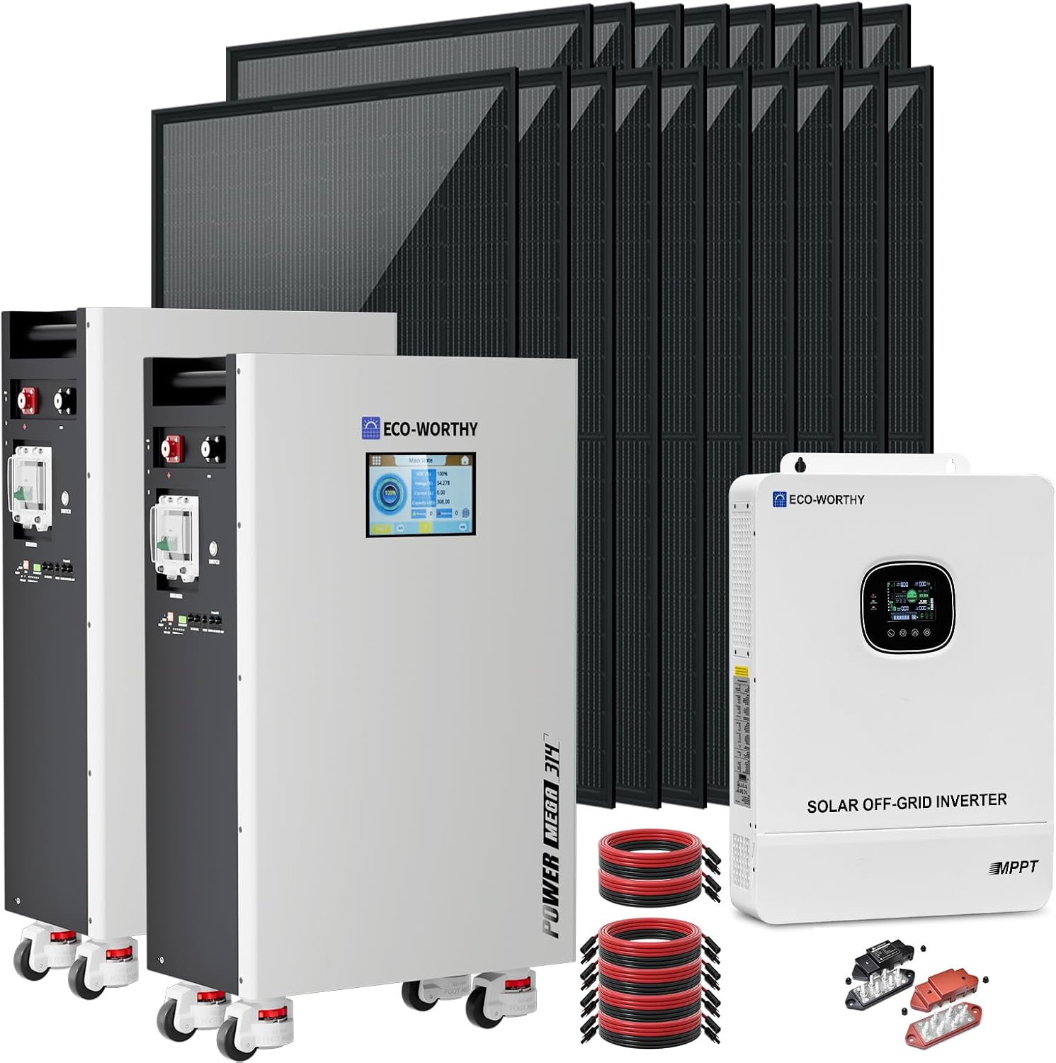 ECO-WORTHY solar kit review,ECO-WORTHY solar kit review and rating,is ECO-WORTHY solar kit worth buying,ECO-WORTHY solar kit review pros cons,ECO-WORTHY solar kit review honest opinion,ECO-WORTHY 10kW solar kit review verdict build quality and materials close-up