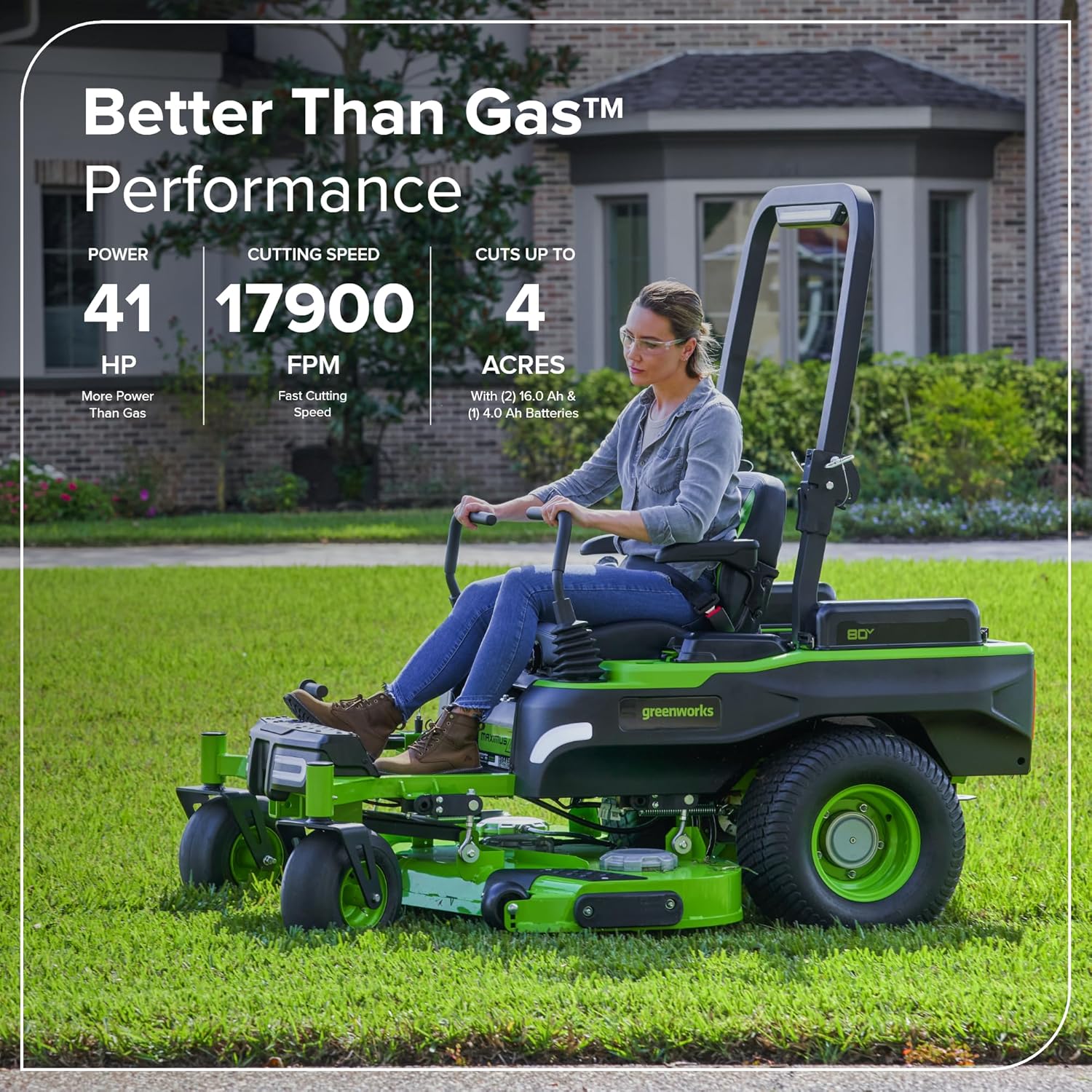 Greenworks 80V 54 MaximusZ zero turn review,Greenworks zero turn mower review,Greenworks 80V zero turn mower pros cons,80V battery zero turn mower review,Greenworks 54 inch zero turn review,Greenworks MaximusZ riding mower review performance results — claims verified against real-world testing