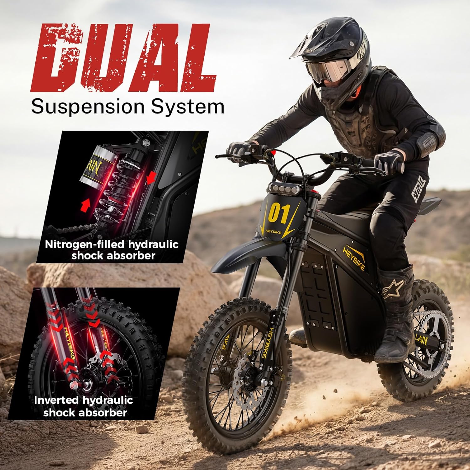 Heybike Villain Electric Dirt Bike Review: Pros, Cons & Verdict 4 Heybike Villain electric dirt bike review,Heybike Villain review and rating,is Heybike Villain worth buying,Heybike Villain review pros cons,Heybike Villain review honest opinion,Heybike Villain review verdict performance testing and real-world results