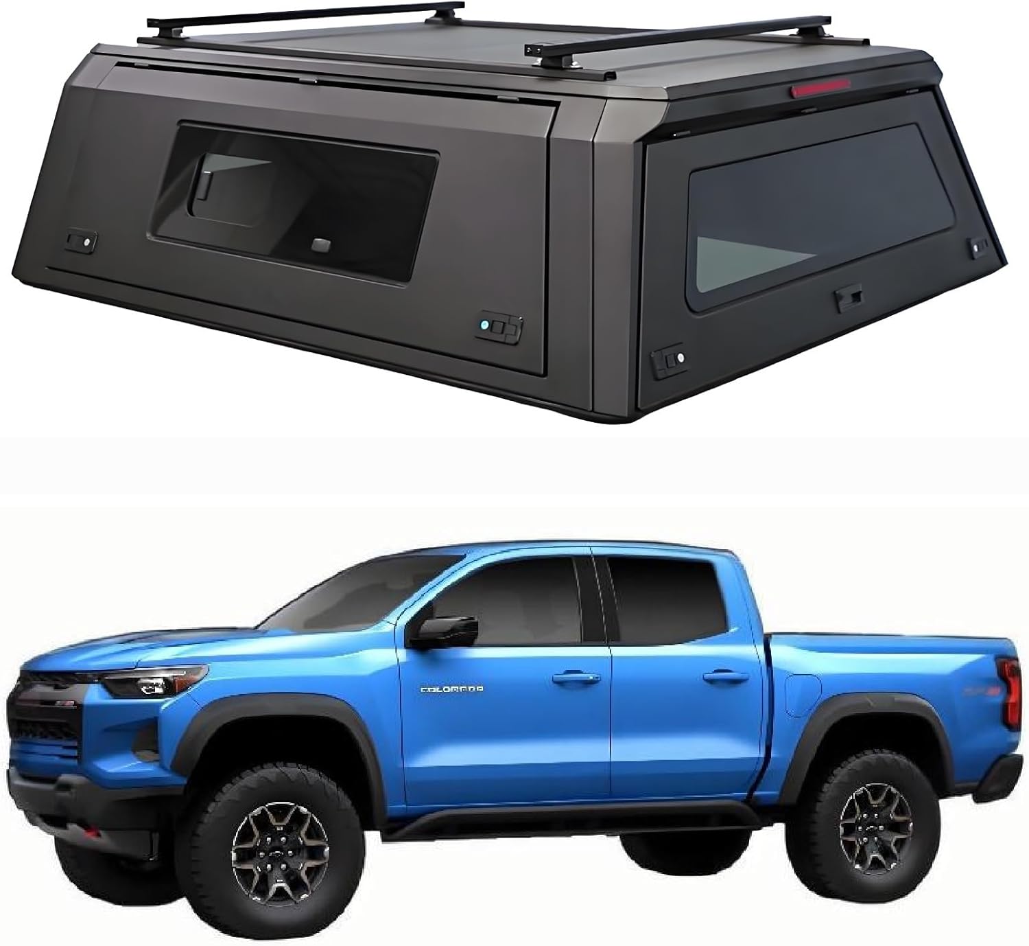Hynex hard top truck topper review,Hynex truck bed cap review and rating,Hynex Colorado hard tonneau cover review pros cons,Hynex hard top topper honest review,Hynex truck canopy review worth buying,Hynex Chevy Colorado bed cap review verdict — full unboxing showing every item included