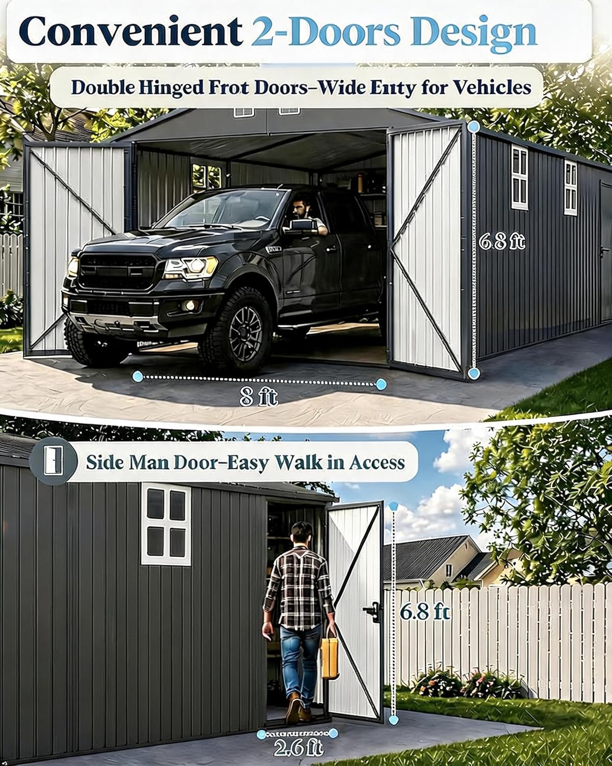 IDEALHOUSE 12x25 metal garage shed review,IDEALHOUSE metal garage shed review pros cons,12x25 metal garage shed review honest opinion,IDEALHOUSE 12x25 shed review and rating,is IDEALHOUSE 12x25 shed worth buying,IDEALHOUSE 12x25 metal shed review verdict after extended use — long-term performance