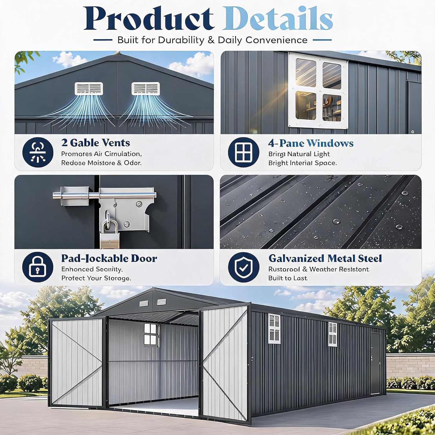 IDEALHOUSE 12x25 metal garage shed review,IDEALHOUSE metal garage shed review pros cons,12x25 metal garage shed review honest opinion,IDEALHOUSE 12x25 shed review and rating,is IDEALHOUSE 12x25 shed worth buying,IDEALHOUSE 12x25 metal shed review verdict features evaluated through real use