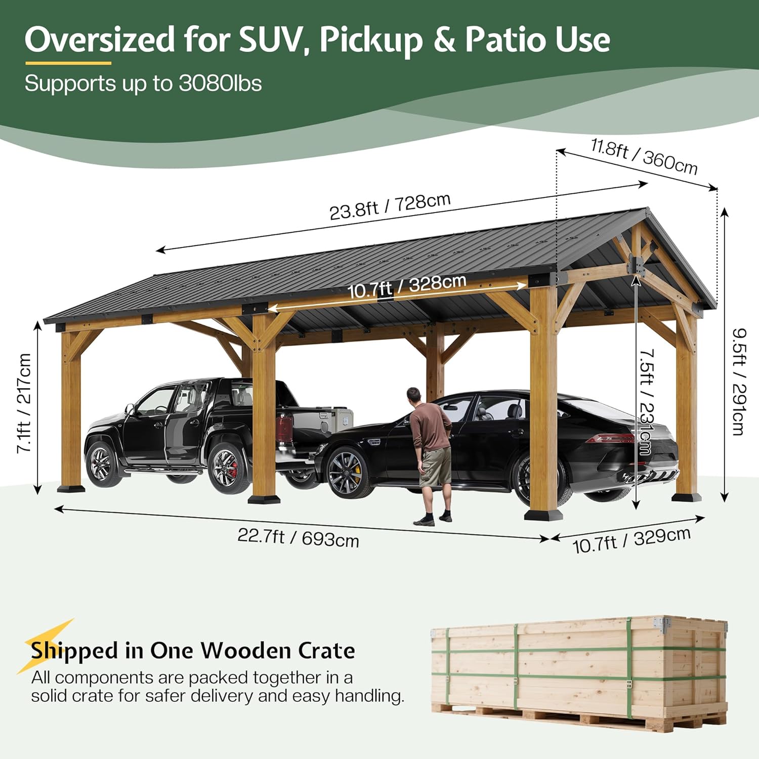 Jocisland 12x24 carport review,Jocisland carport review and rating,is Jocisland carport worth buying,Jocisland 12x24 carport review pros cons,Jocisland carport review honest opinion,Jocisland carport review verdict — design and build quality detail