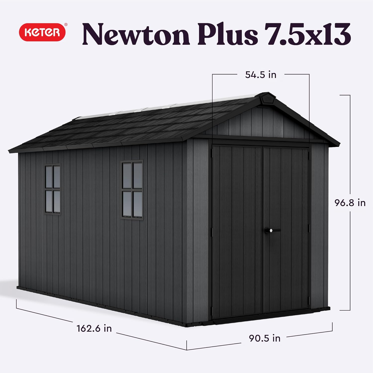 Keter Newton Plus Shed Review: Pros & Cons You Can Trust 2 Keter Newton Plus shed review,Keter Newton Plus shed review and rating,is Keter Newton Plus shed worth buying,Keter Newton Plus shed review pros cons,Keter Newton Plus shed review honest opinion,Keter Newton Plus shed review verdict — design and build quality detail