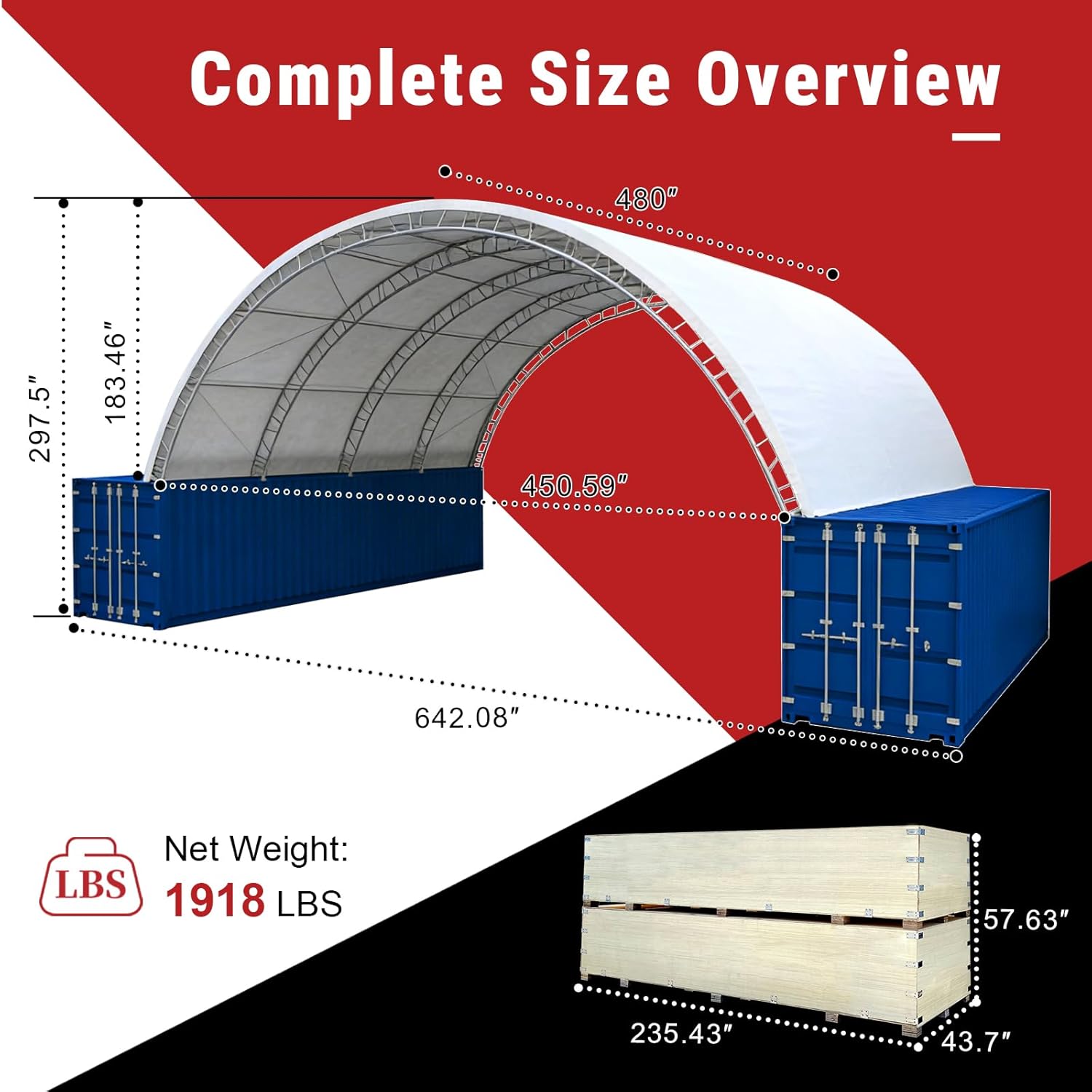 KoreJetMetal Shipping Container Canopy Review: Pros & Cons 2 KoreJetMetal shipping container canopy review,heavy duty container canopy review and rating,is KoreJetMetal canopy worth buying,KoreJetMetal canopy review pros cons,40x40x14.5FT container canopy review honest opinion,KoreJetMetal container canopy review verdict real-world performance test results