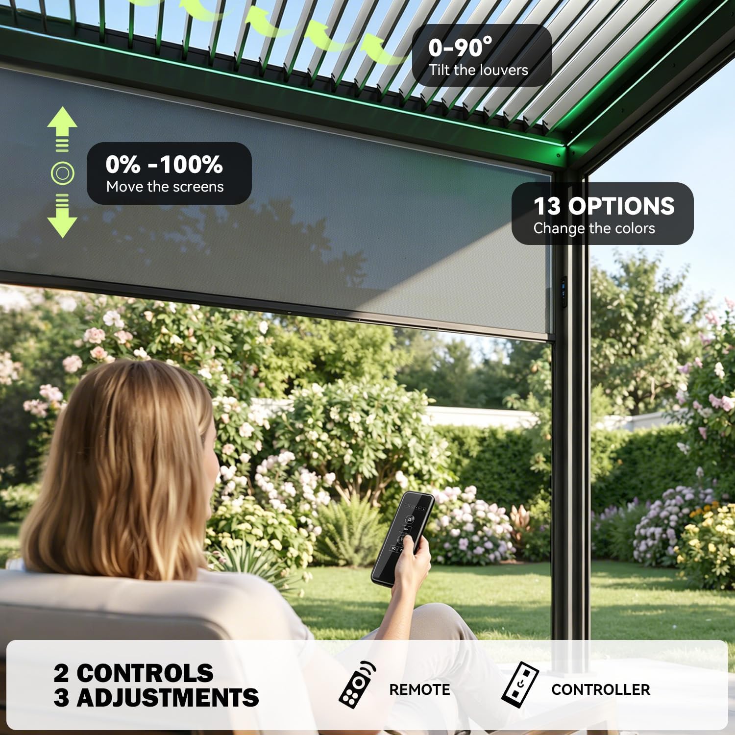 MELLCOM Motorized Louvered Pergola Review: Honest Verdict 2 MELLCOM motorized louvered pergola review,MELLCOM pergola review and rating,is MELLCOM motorized pergola worth buying,MELLCOM louvered pergola review pros cons,MELLCOM motorized pergola review honest opinion,MELLCOM pergola review verdict — design and build quality detail