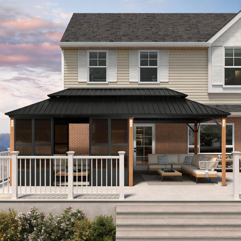 PURPLE LEAF Hardtop Gazebo Review: Pros & Cons Worth Buying? 34 Image 1 of PURPLE LEAF Hardtop Gazebo review