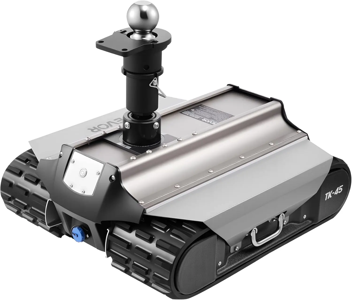 VEVOR Electric Trailer Mover Review: Honest Pros & Cons 1 VEVOR electric trailer mover review complete box contents showing dolly, remote, brackets, ball mounts, charger, and accessories laid out on workbench