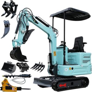 Image 1 of Yuntu Rapid Drive diesel mini excavator review