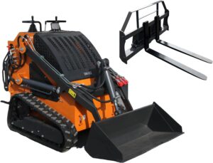 Image 1 of wolfequip 23hp mini skid steer loader review