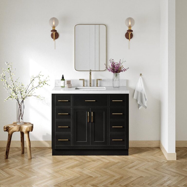 Image 1 of ARIEL Hepburn 42 inch bathroom vanity review
