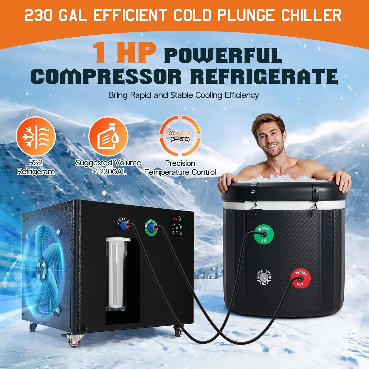 Albott 1HP Cold Plunge Chiller Review: Honest Verdict 4 Albott 1HP Cold Plunge Chiller review,Albott cold plunge chiller review and rating,is Albott plunge chiller worth buying,Albott 1HP chiller review pros cons,Albott ice bath chiller honest opinion,Albott cold plunge chiller review verdict features evaluated through real use