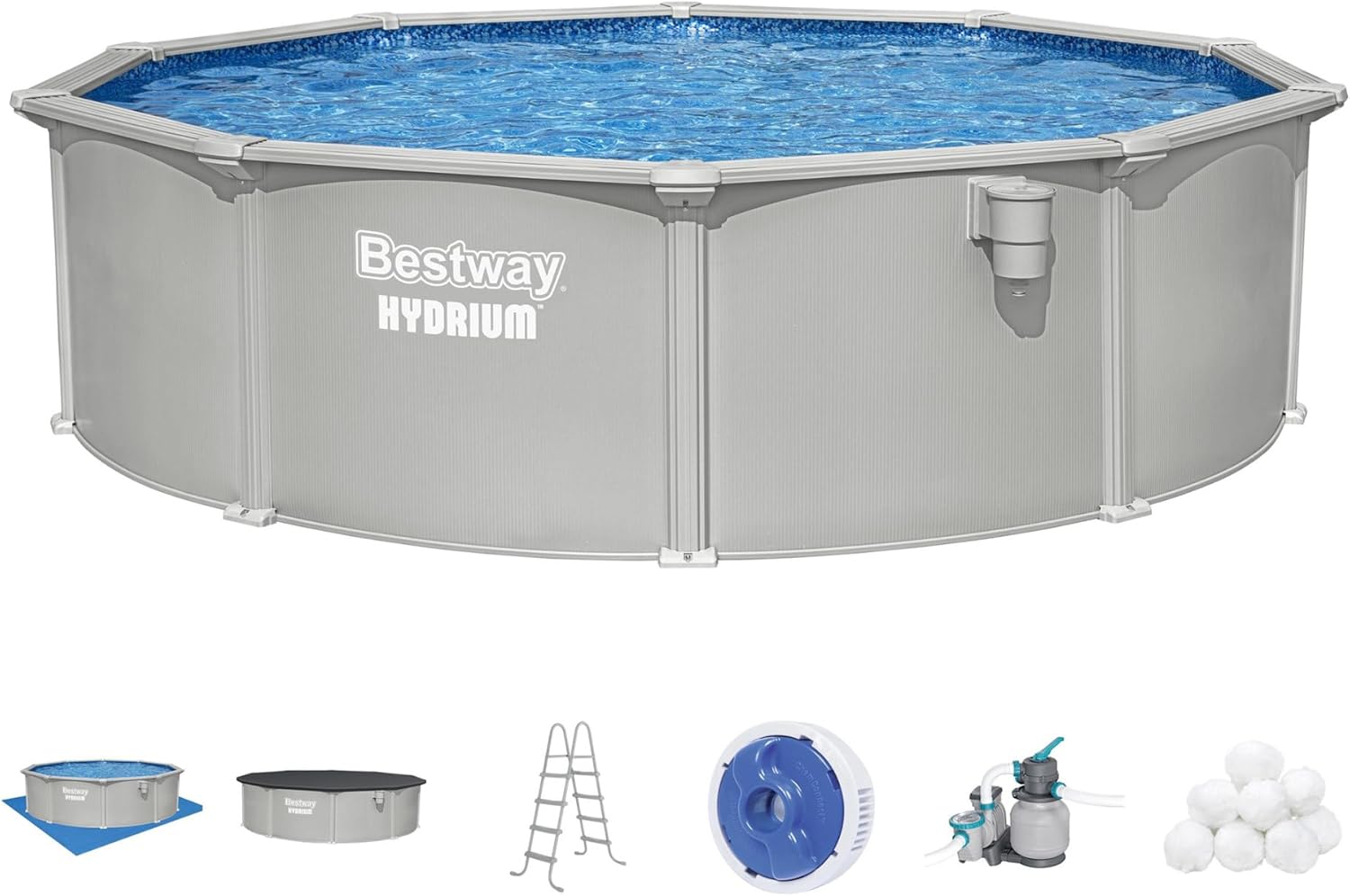 Bestway Hydrium pool review build quality and materials close-up