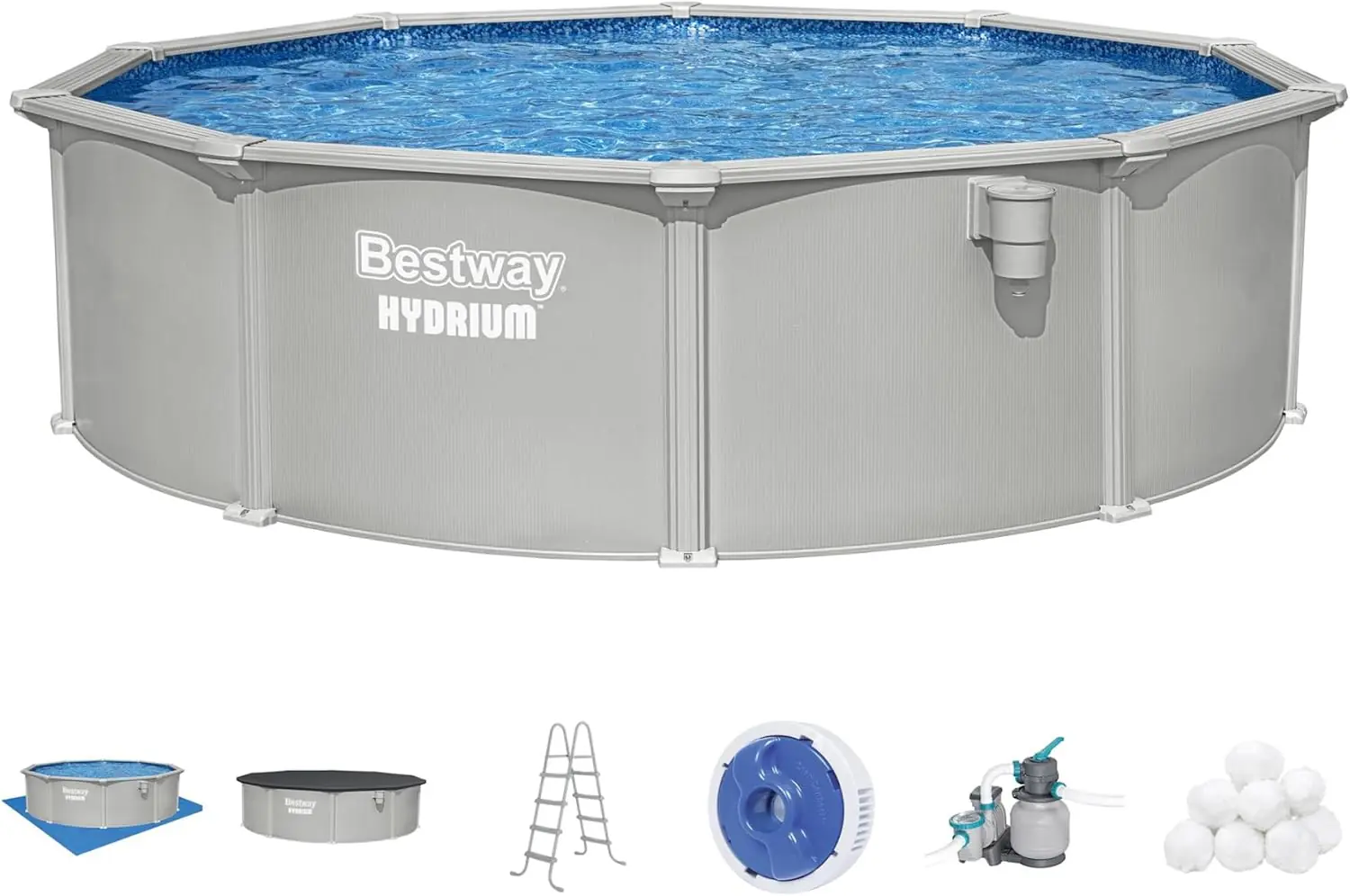 Bestway Hydrium pool review build quality and materials close-up