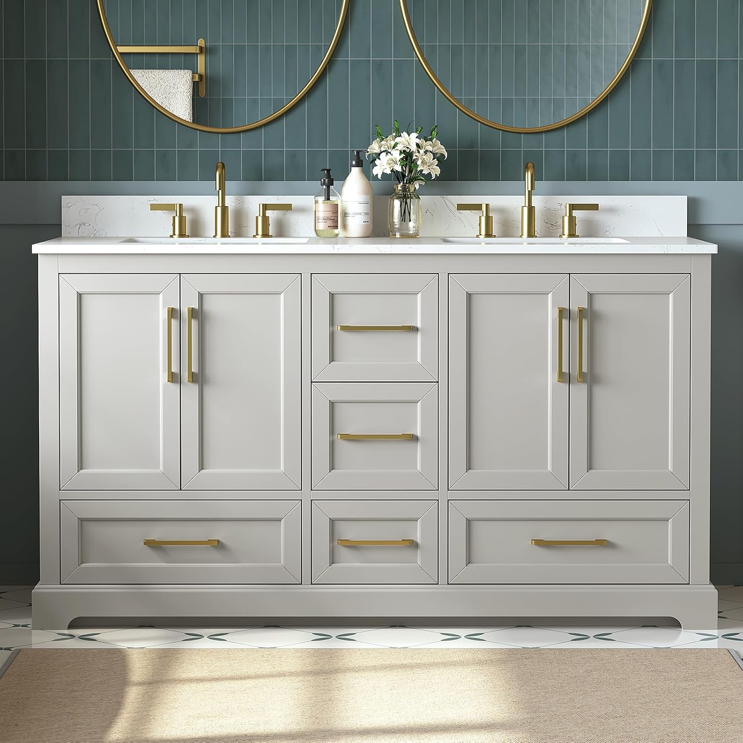 DELUXE LIVING 60 Inch Bathroom Vanity Review: Pros & Cons 1 DELUXE LIVING 60 inch bathroom vanity review,60 inch bathroom vanity review and rating,is DELUXE LIVING vanity worth buying,60 inch double sink vanity review pros cons,DELUXE LIVING bathroom vanity review honest opinion,DELUXE LIVING vanity review verdict - detailed features and technical specifications