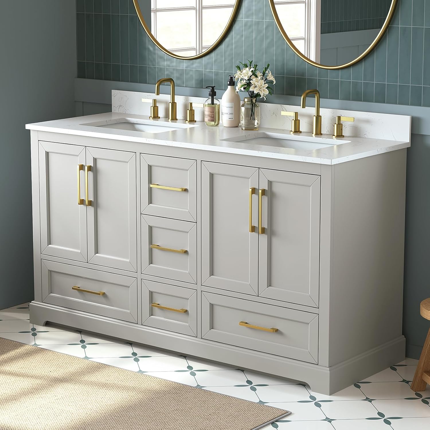 DELUXE LIVING 60 Inch Bathroom Vanity Review: Pros & Cons 3 Step-by-step guide for DELUXE LIVING 60 inch bathroom vanity review,60 inch bathroom vanity review and rating,is DELUXE LIVING vanity worth buying,60 inch double sink vanity review pros cons,DELUXE LIVING bathroom vanity review honest opinion,DELUXE LIVING vanity review verdict - complete tutorial