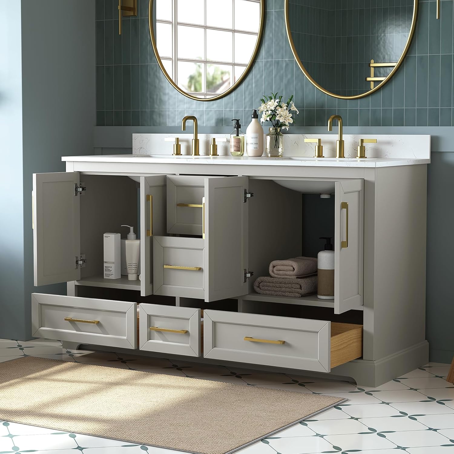 DELUXE LIVING 60 Inch Bathroom Vanity Review: Pros & Cons 4 DELUXE LIVING 60 inch bathroom vanity review,60 inch bathroom vanity review and rating,is DELUXE LIVING vanity worth buying,60 inch double sink vanity review pros cons,DELUXE LIVING bathroom vanity review honest opinion,DELUXE LIVING vanity review verdict performance testing and real-world results