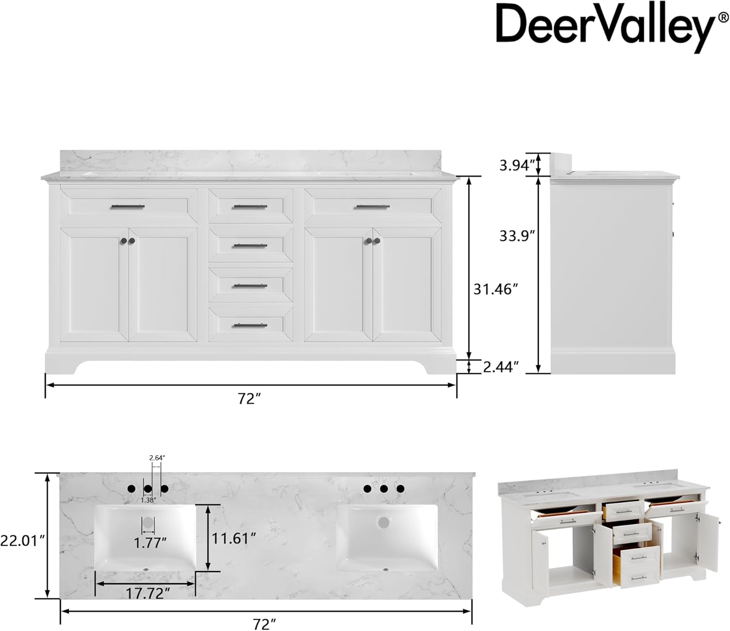 DeerValley 72 inch bathroom vanity review,DeerValley 72 inch bathroom vanity review and rating,is DeerValley 72 inch vanity worth buying,DeerValley 72 inch vanity review pros cons,DeerValley 72 inch vanity review honest opinion,DeerValley 72 inch bathroom vanity review verdict unboxing and complete package contents