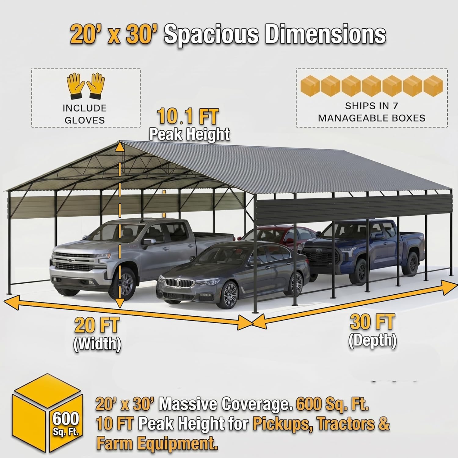 Devoko 20x30 metal carport review,Devoko metal carport review and rating,is Devoko metal carport worth buying,Devoko metal carport review pros cons,Devoko metal carport review honest opinion,Devoko 20x30 carport review verdict performance test results