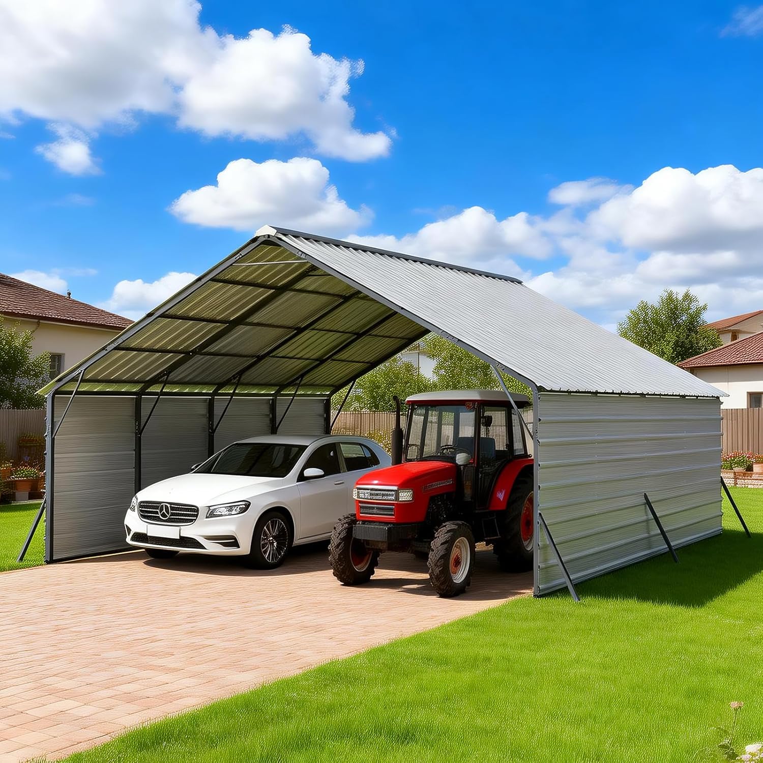 FLOUREE 20x20 metal carport review,FLOUREE 20x20 metal carport review and rating,is FLOUREE 20x20 metal carport worth buying,FLOUREE 20x20 metal carport review pros cons,FLOUREE 20x20 metal carport review honest opinion,FLOUREE 20x20 metal carport review verdict — full package contents