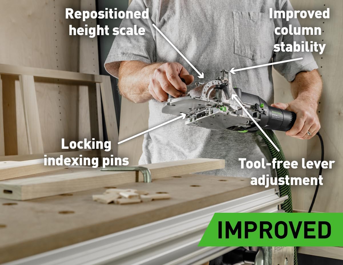 Festool Domino Joiner DF 500 Review: Honest Pros & Cons 4 Festool Domino Joiner DF 500 review features evaluated through real use
