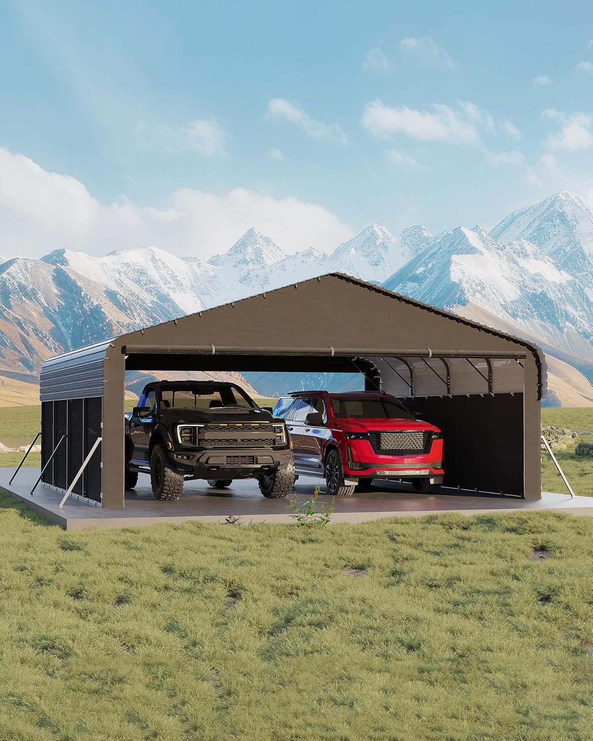 Garvee metal carport review unboxing — first impressions and build quality assessment