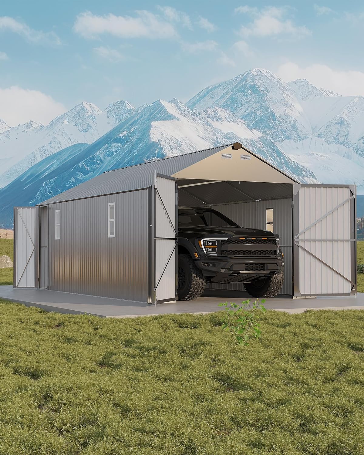 GarveeLife Metal Carport Review: Pros & Cons Worth Knowing 1 GarveeLife metal carport review unboxing — what is included in the package