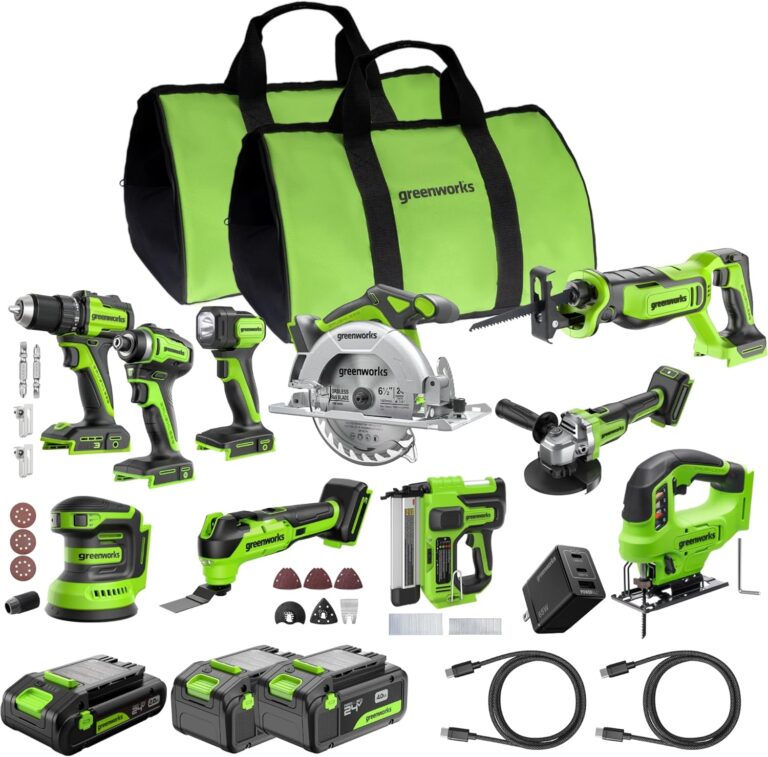 Image 1 of Greenworks 24V power tool combo review