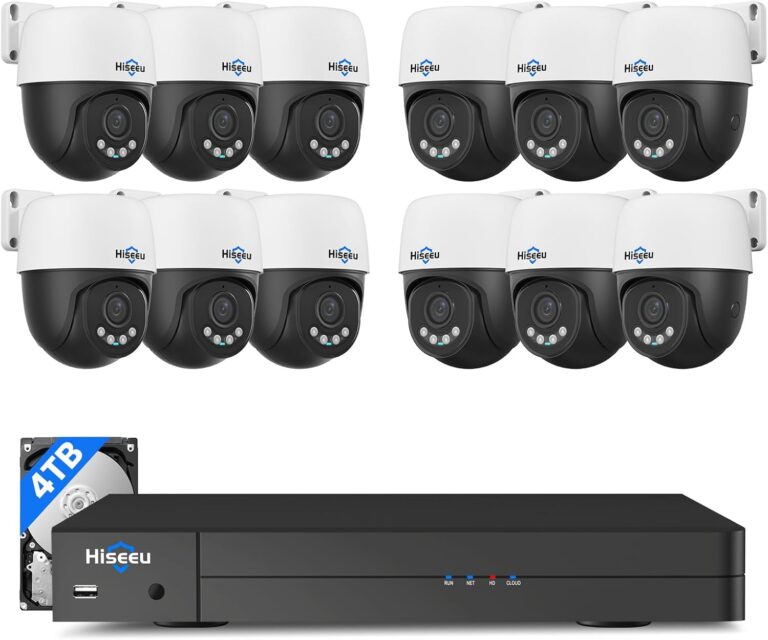 Image 1 of Hiseeu 5MP PoE PTZ camera system review
