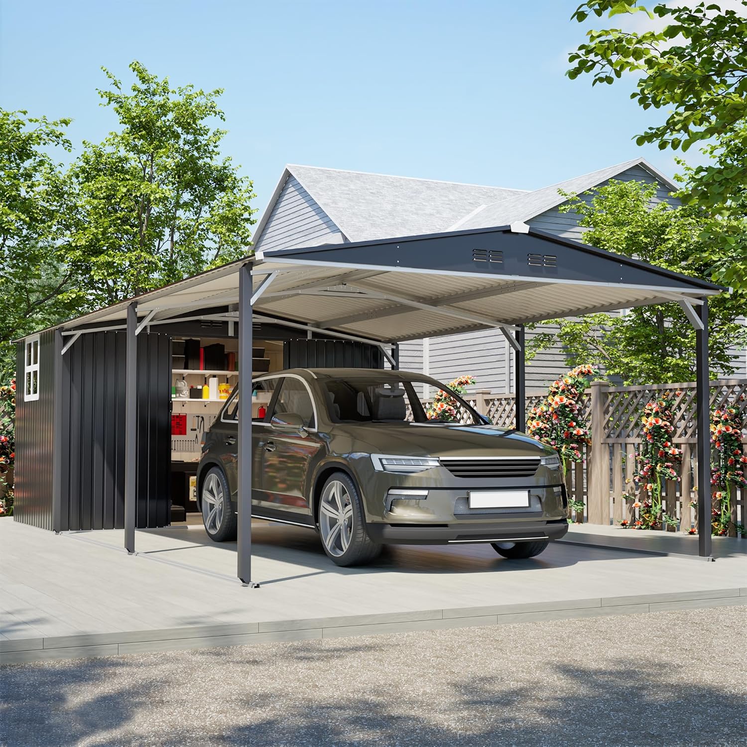 KEIKI Metal Carport Review: Honest Pros & Cons 1 KEIKI metal carport review,KEIKI carport review and rating,is KEIKI carport worth buying,KEIKI carport review pros cons,KEIKI carport review honest opinion,KEIKI metal carport review verdict unboxing — what is included in the package