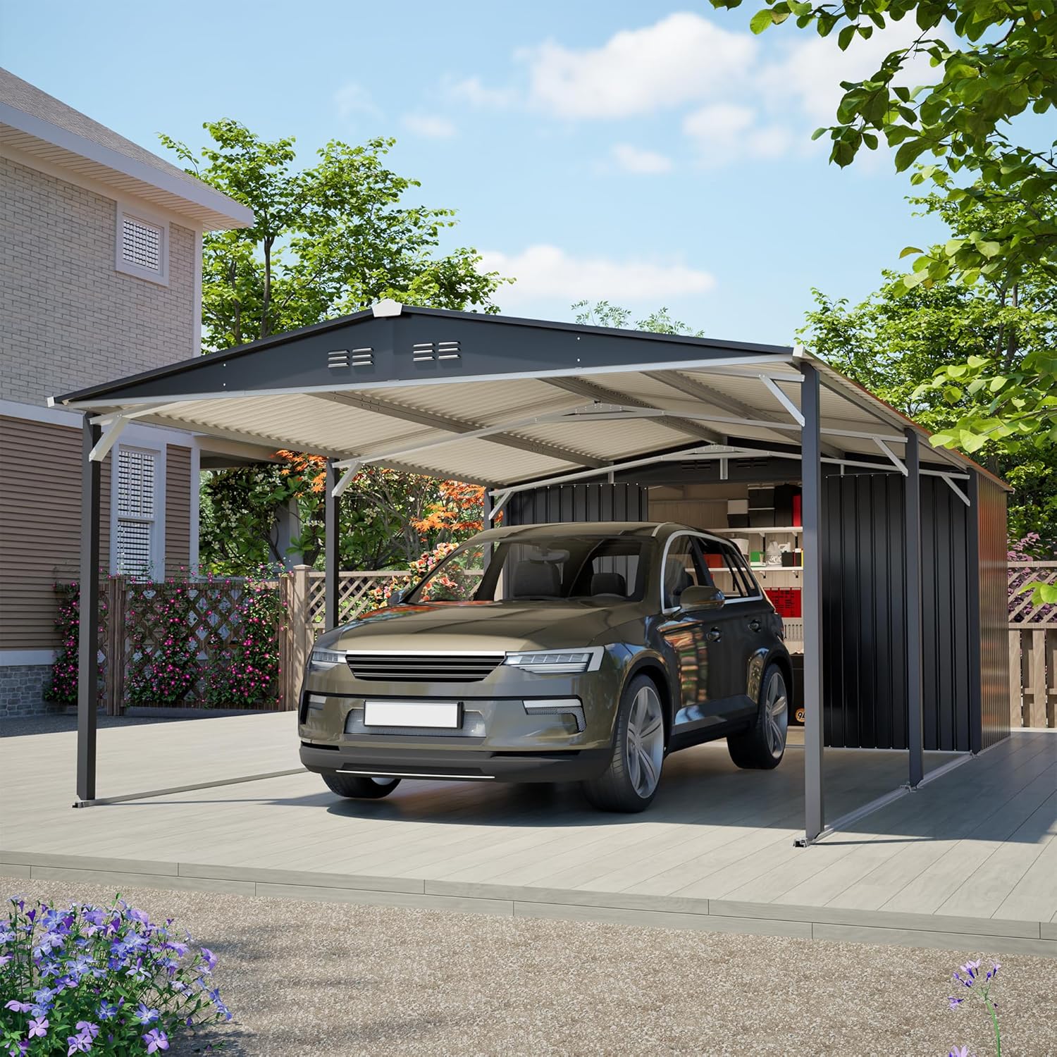 KEIKI Metal Carport Review: Honest Pros & Cons 2 KEIKI metal carport review,KEIKI carport review and rating,is KEIKI carport worth buying,KEIKI carport review pros cons,KEIKI carport review honest opinion,KEIKI metal carport review verdict setup and first use experience