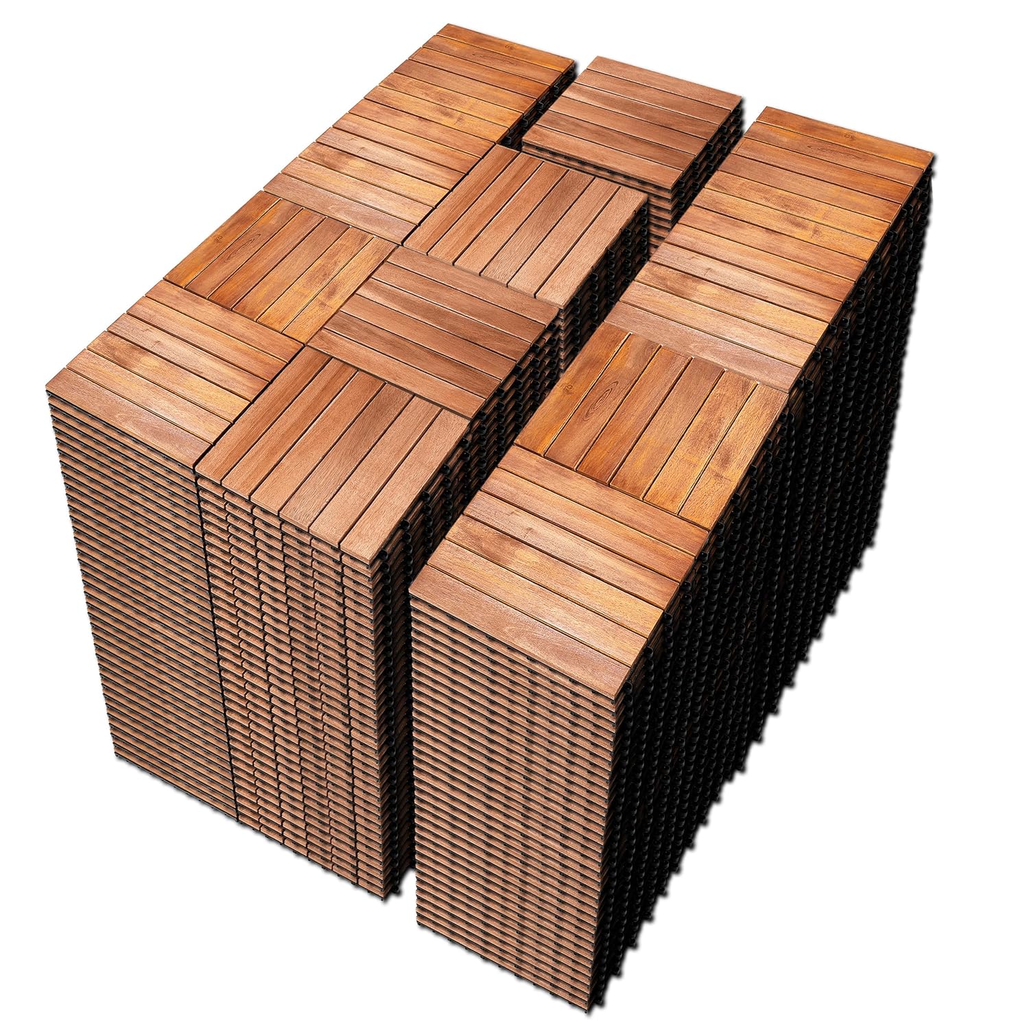 PrimeZone Acacia Wood deck tiles review,interlocking patio tiles review and rating,is PrimeZone deck tiles worth buying,Acacia wood deck tiles review pros cons,PrimeZone deck tiles review honest opinion,PrimeZone patio tiles review verdict - Full unboxing showing packaging and included components