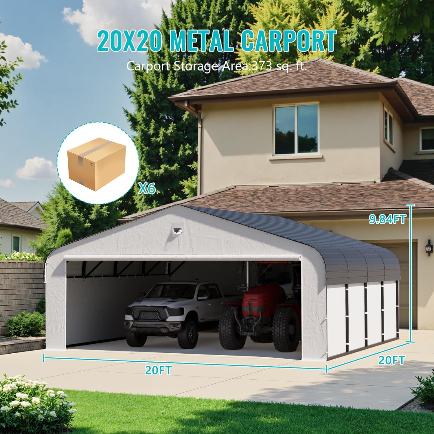 Sannwsg 20x20 metal carport review,Sannwsg carport review and rating,is Sannwsg carport worth buying,Sannwsg carport review pros cons,Sannwsg carport review honest opinion,Sannwsg 20x20 carport review verdict — features that matter in real use