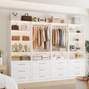 Image 1 of Secilix closet system review