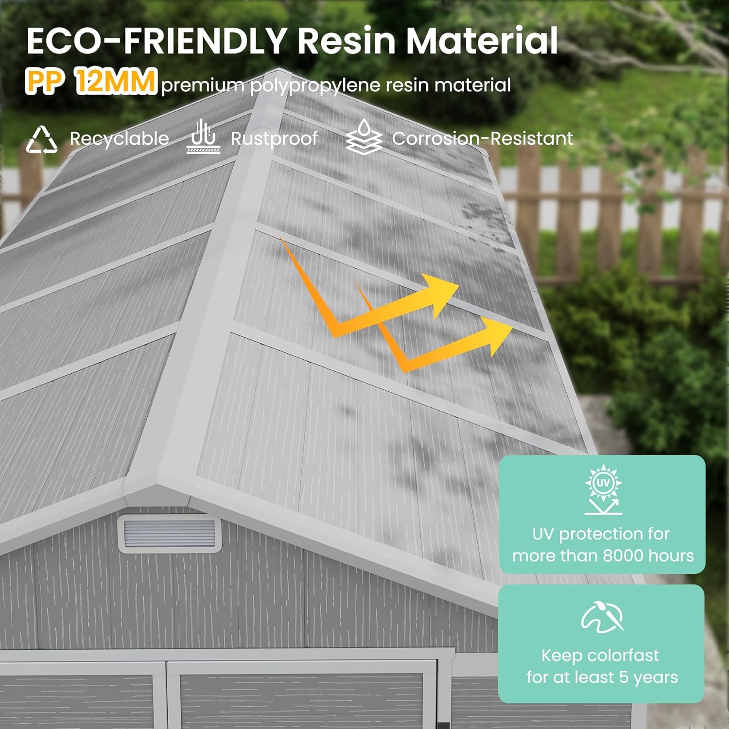 UDPATIO resin storage shed review performance results — claims verified against real-world testing