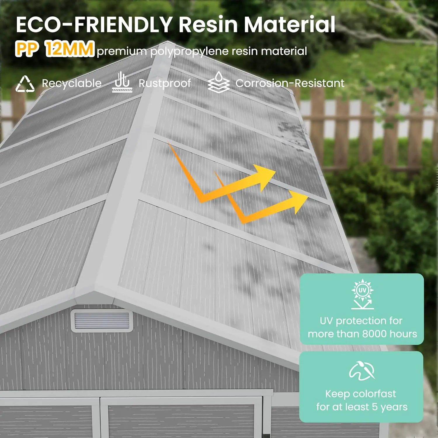 UDPATIO resin storage shed review performance results — claims verified against real-world testing