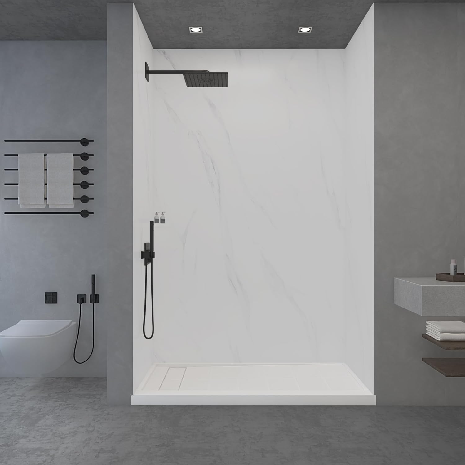 WOODBRIDGE shower wall panel review,WOODBRIDGE shower wall panel review and rating,is WOODBRIDGE shower wall panel worth buying,WOODBRIDGE shower panel review pros cons,WOODBRIDGE shower wall panel review honest opinion,WOODBRIDGE solid surface panel review verdict - detailed features and technical specifications