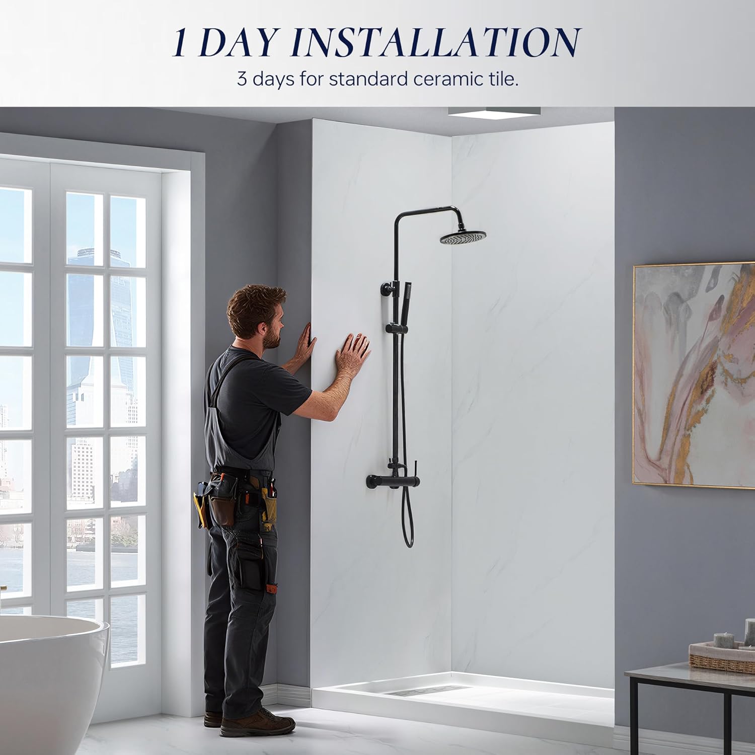 WOODBRIDGE shower wall panel review,WOODBRIDGE shower wall panel review and rating,is WOODBRIDGE shower wall panel worth buying,WOODBRIDGE shower panel review pros cons,WOODBRIDGE shower wall panel review honest opinion,WOODBRIDGE solid surface panel review verdict performance testing and real-world results
