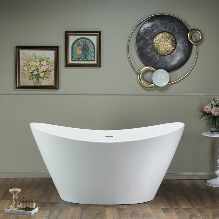 WOODBRIDGE Stone Resin Bathtub Review: Honest Pros & Cons 16 Image 1 of WOODBRIDGE stone resin bathtub review