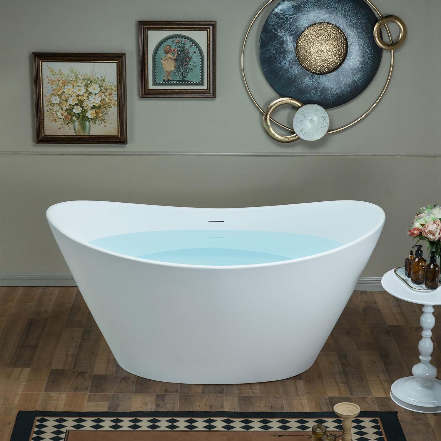 WOODBRIDGE Stone Resin Bathtub Review: Honest Pros & Cons 2 WOODBRIDGE stone resin bathtub review,WOODBRIDGE solid surface tub review and rating,is WOODBRIDGE freestanding bathtub worth buying,WOODBRIDGE EST 0016 review pros cons,WOODBRIDGE matte white bathtub review honest opinion,WOODBRIDGE stone resin bathtub review verdict unboxing and complete package contents