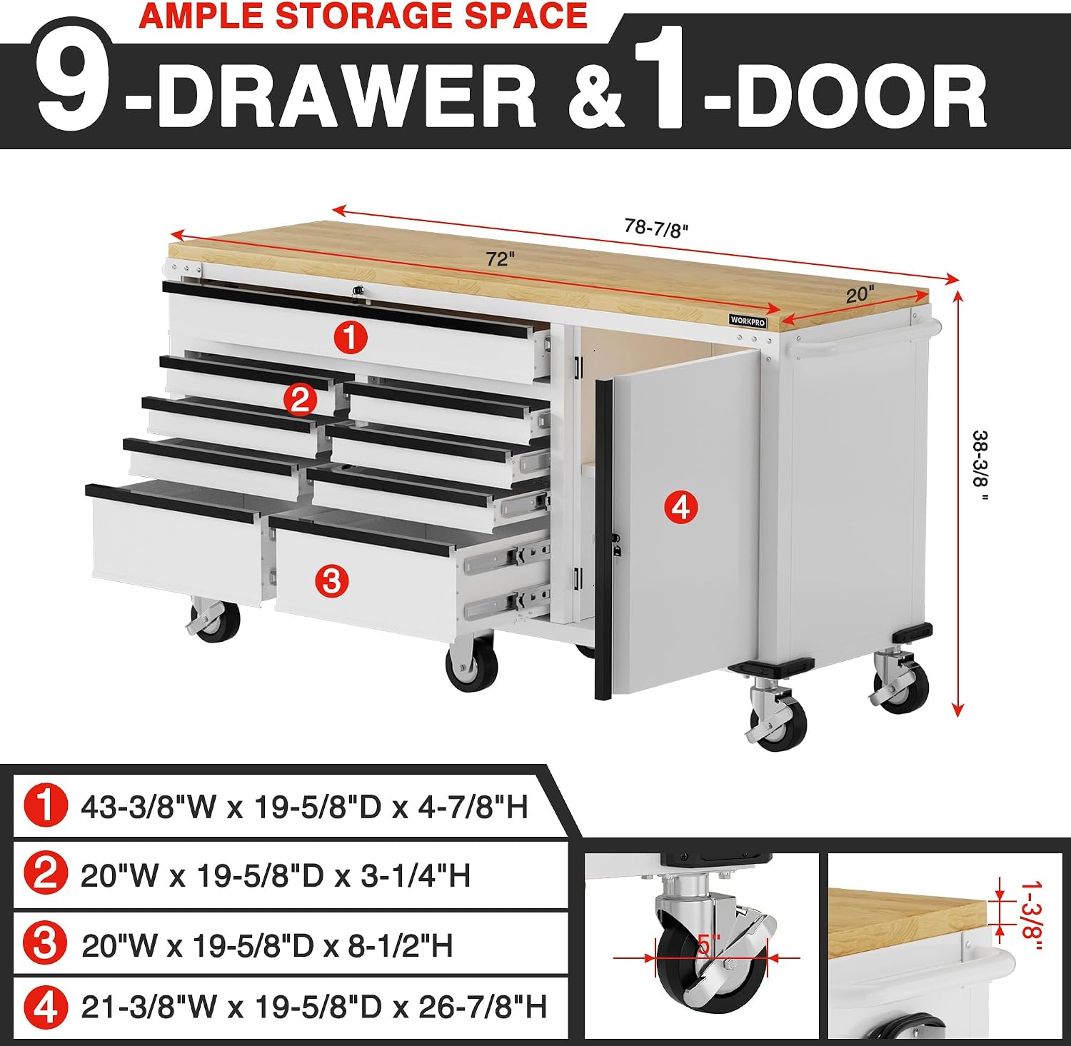 WORKPRO rolling tool chest review,WORKPRO tool cabinet review and rating,is WORKPRO rolling chest worth buying,WORKPRO tool storage review pros cons,WORKPRO rolling cabinet honest opinion,WORKPRO tool chest review verdict — design and build quality detail
