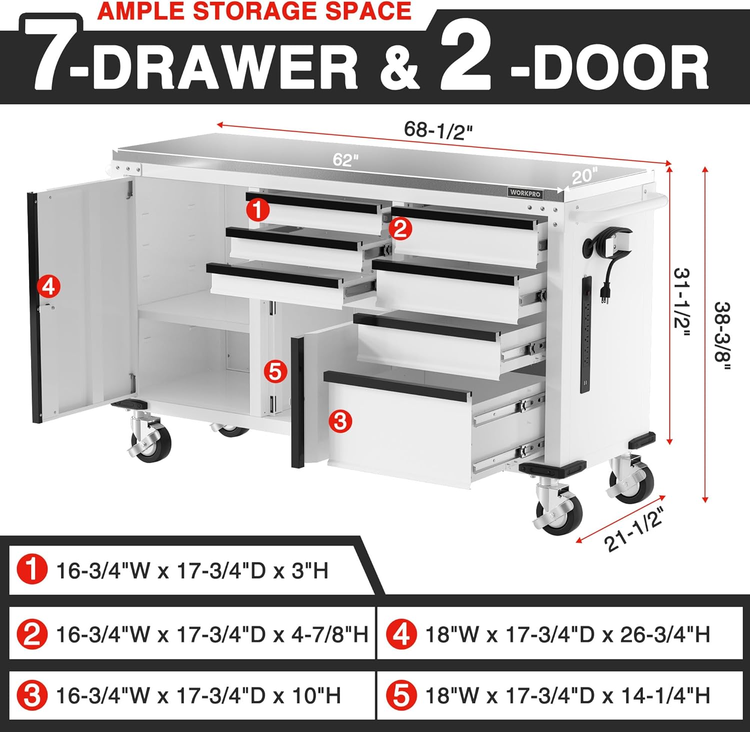WORKPRO tool chest review,WORKPRO rolling tool chest review and rating,is WORKPRO tool chest worth buying,WORKPRO tool chest review pros cons,WORKPRO tool chest review honest opinion,WORKPRO tool chest review verdict key features examined up close