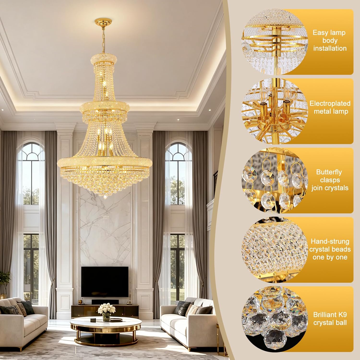 With Light Forward Chandelier Review: Honest Pros & Cons 3 Step-by-step guide for With Light Forward chandelier review,high ceiling chandelier review and rating,27 lights crystal chandelier worth buying,modern gold chandelier review pros cons,large foyer chandelier review honest opinion,With Light Forward chandelier review verdict - complete tutorial